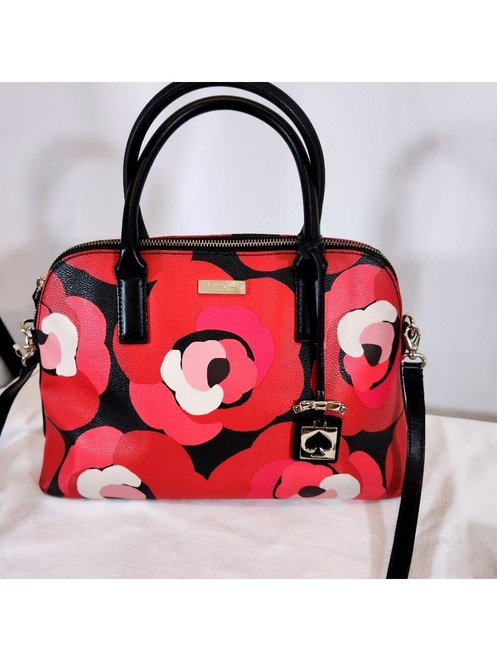 Kate Spade New York Rachelle Satchel Purse Medium Size